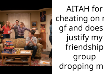 AITAH for cheating on my gf and does it justify my friendship group dropping me