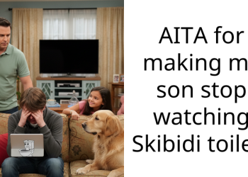 AITA for making my son stop watching Skibidi toilet?