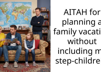 AITAH for planning a family vacation without including my step-children?
