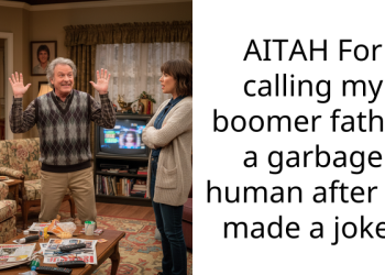 AITAH For calling my boomer father a garbage human after he made a joke?