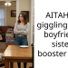 AITAH for giggling at my boyfriends sisters booster seat?