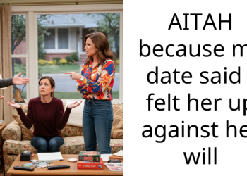 AITAH because my date said I felt her up against her will