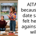 AITAH because my date said I felt her up against her will