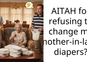 AITAH for refusing to change my mother-in-law’s diapers?