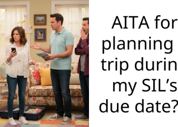 AITA for planning a trip during my SIL’s due date??
