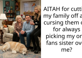 AITAH for cutting my family off and cursing them out for always picking my only fans sister over me?