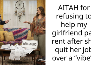 AITAH for refusing to help my girlfriend pay rent after she quit her job over a “vibe”?