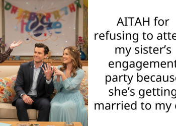 AITAH for refusing to attend my sister’s engagement party because she’s getting married to my ex?
