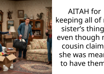AITAH for keeping all of my sister’s things even though my cousin claims she was meant to have them?