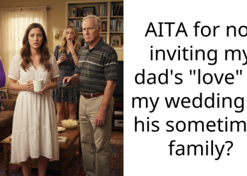 AITA for not inviting my dad’s “love” to my wedding or his sometimes family?