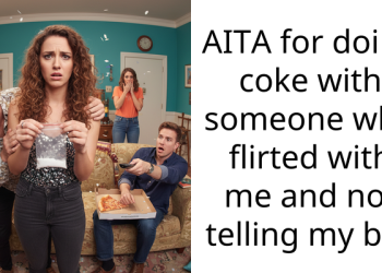 AITA for doing coke with someone who flirted with me and not telling my bf?