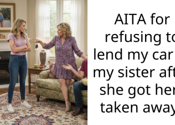 AITA for refusing to lend my car to my sister after she got hers taken away?