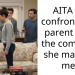 AITA for confronting a parent after the comment she made to me?