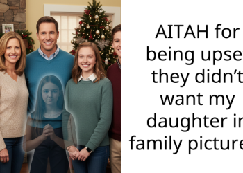 AITAH for being upset they didn’t want my daughter in family pictures?