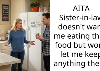 AITA Sister-in-law doesn’t want me eating their food but won’t let me keep anything there.