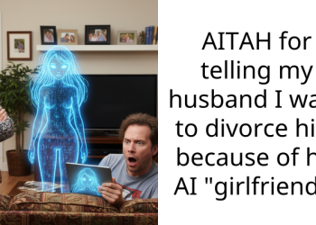 AITAH for telling my husband I want to divorce him because of his AI “girlfriend”?