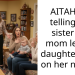 AITAH for telling my sister my mom let my daughter suck on her n***le?
