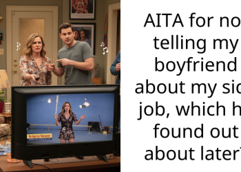 AITA for not telling my boyfriend about my side job, which he found out about later?