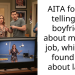AITA for not telling my boyfriend about my side job, which he found out about later?