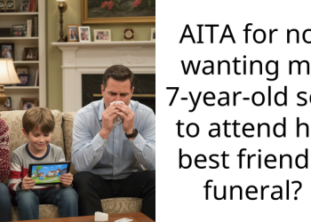 AITA for not wanting my 7-year-old son to attend his best friend’s funeral?