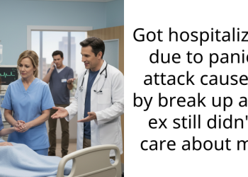 Got hospitalized due to panic attack caused by break up and ex still didn’t care about me