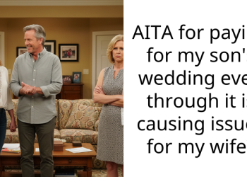 AITA for paying for my son’s wedding even through it is causing issues for my wife?