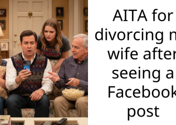 AITA for divorcing my wife after seeing a Facebook post