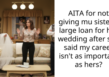 AITA for not giving mu sister a large loan for her wedding after she said my career isn’t as important as hers?