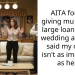 AITA for not giving mu sister a large loan for her wedding after she said my career isn’t as important as hers?