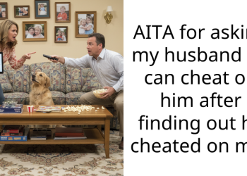 AITA for asking my husband if I can cheat on him after finding out he cheated on me?
