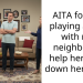 AITA for not playing along with my neighbor to help her calm down her child?