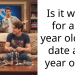 Is it weird for a 21 year old F to date a 19 year old M