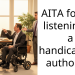 AITA for not listening to a handicapped authority?