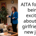 AITA for not being excited about my girlfriend’s new job?