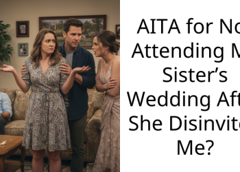 AITA for Not Attending My Sister’s Wedding After She Disinvited Me?