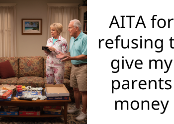AITA for refusing to give my parents money