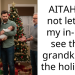 AITAH for not letting my in-laws see their grandkid for the holidays?