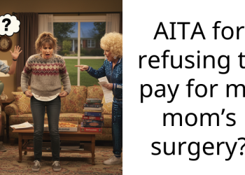 AITA for refusing to pay for my mom’s surgery?