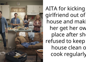 AITA for kicking my girlfriend out of my house and making her get her own place after she refused to keep my house clean or cook regularly?