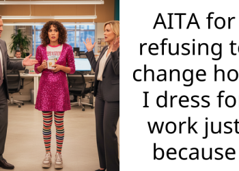 AITA for refusing to change how I dress for work just because
