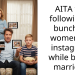 AITA for following a bunch of women on instagram while being married?