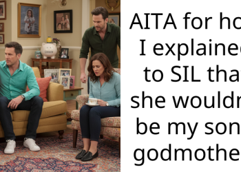 AITA for how I explained to SIL that she wouldn’t be my son’s godmother?