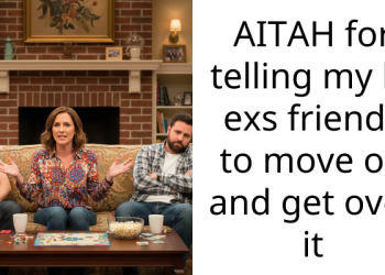AITAH for telling my bf exs friends to move on and get over it