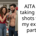AITA for taking body shots with my ex at a party?