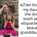 AITAH for telling my daughter she doesn’t teach proper etiquette to my beautiful granddaughter?