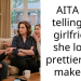 AITA for telling my girlfriend she looks prettier with makeup?