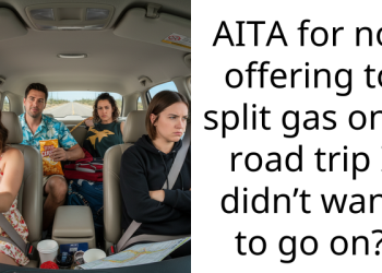 AITA for not offering to split gas on a road trip I didn’t want to go on?