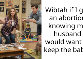 Wibtah if I got an abortion knowing my husband would want to keep the baby?