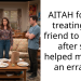AITAH for not treating my friend to dinner after she helped me with an errand?