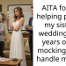AITA for not helping pay for my sister’s wedding after years of her mocking how I handle money?